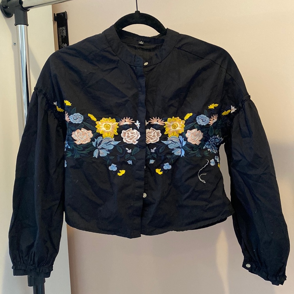 Embroidered blouse